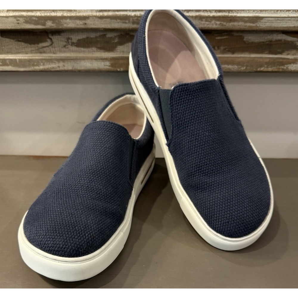 Birkenstock Women's Midnight Blue Oswego Sneakers Slip On Comfort Shoes Sz EU 41